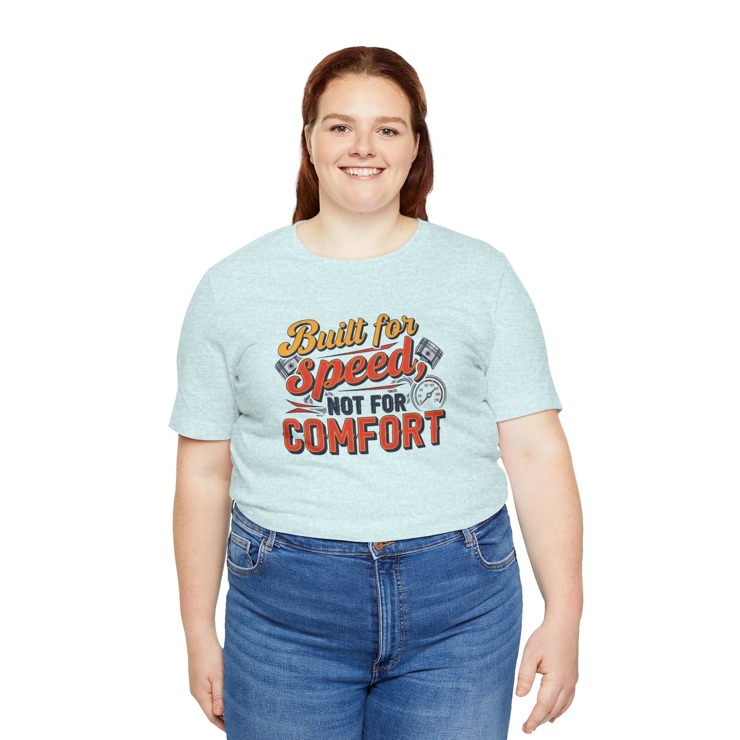 Built for Speed Piston T-Shirt – Unisex Racing Tee for Car Enthusiasts, Gearheads & Motorsport Fans