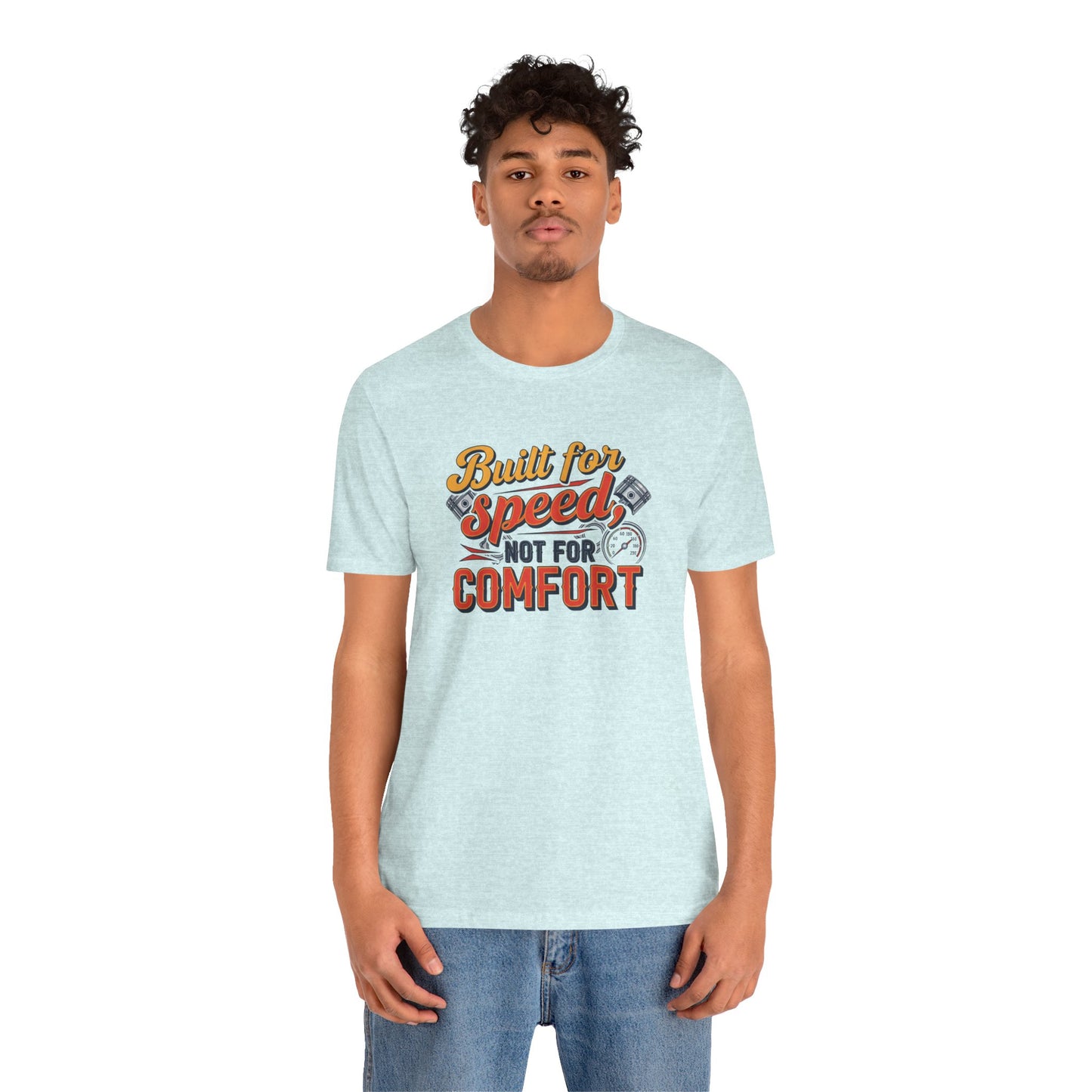 Built for Speed Piston T-Shirt – Unisex Racing Tee for Car Enthusiasts, Gearheads & Motorsport Fans