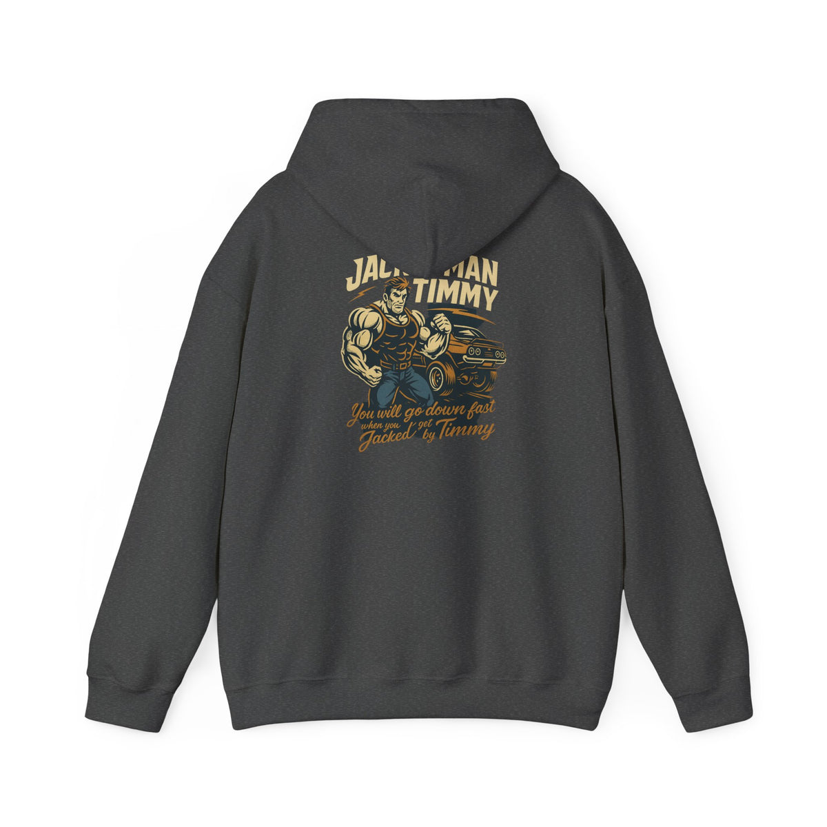 Jackedman Timmy Drag Racing Hoodie | Front+Back Print – Shirts and ...