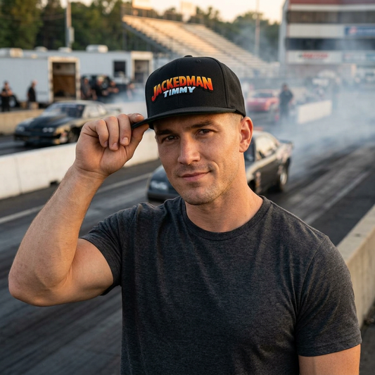 Jackedman Timmy Snapback Trucker Hat – Bold Logo Edition